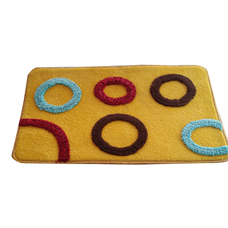 Wool Yellow Door Mats
