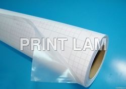 Cold Lamination Films - PVC Material, 100 Micron Thickness, 50 cm Width, 50 m Length, Clear Glossy Finish | Pressure Sensitive Adhesive, Various Designs and Embossing Options