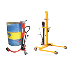 Drum Lifter Trolley - Heavy Duty, Nylon Wheels for Smooth All-Directional Movement | Easy Operation, Self-Locking Gears, Low Maintenance