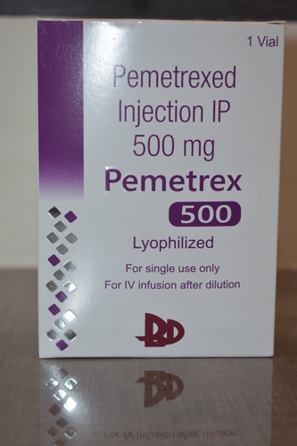 पेमेट्रेक्सेड इंजेक्शन 500 मिलीग्राम
