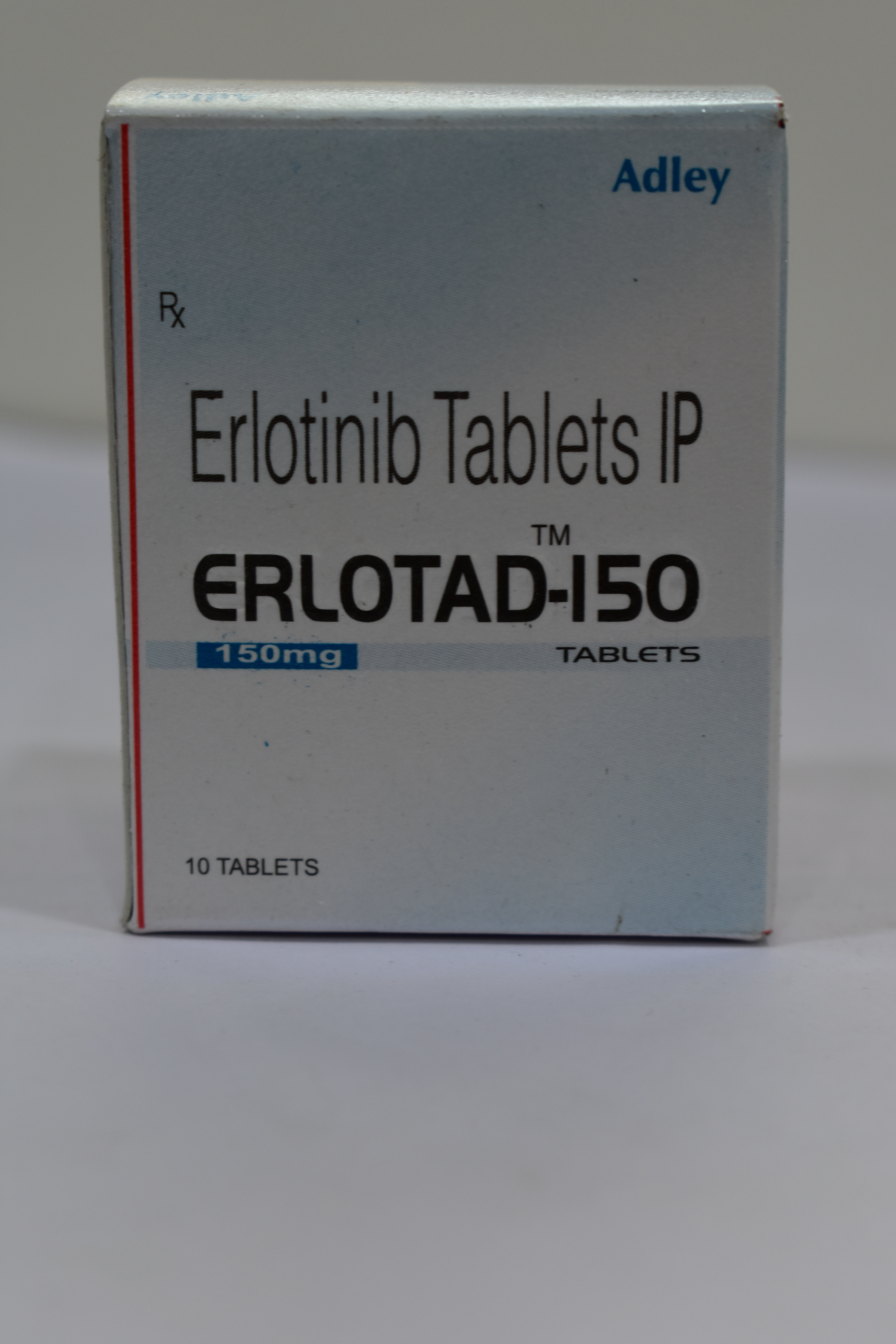 Erlotinib Tablets - 100mg Oral Dosage , 10 Tablets Per Pack For Treatment Of Non-small Cell Lung Cancer, Stable At Room Temperature