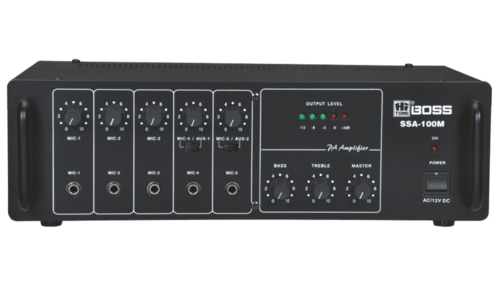 Aluminum Alloy Ssa100M Medium Power Pa Mixer Amplifiers