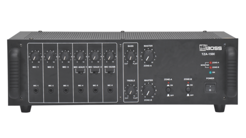 Aluminum Alloy Tza15000 Two Zone Pa Power Mixer Amplifiers