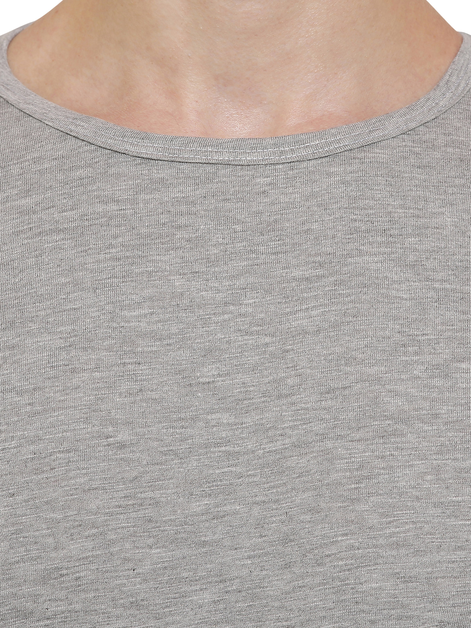 Grey Men's Thumb Hole T-shirt