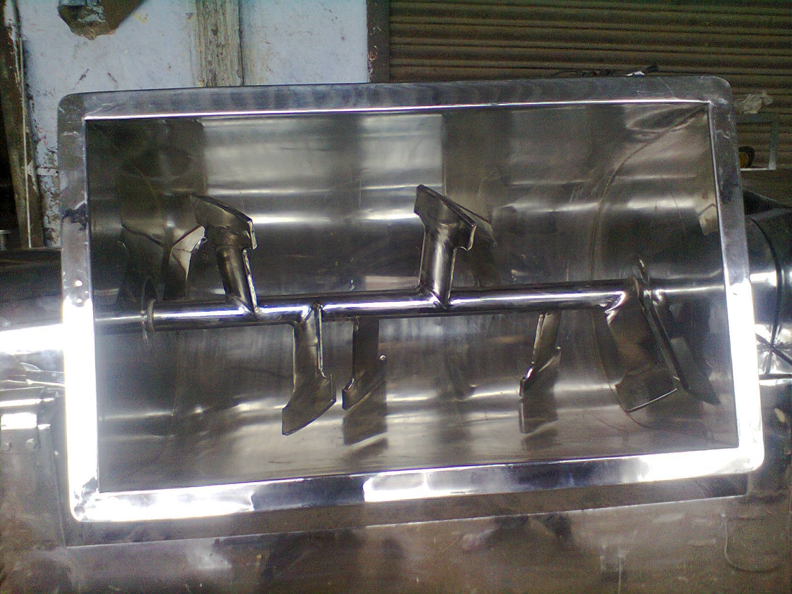 Powder Mass Mixer - Stainless Steel, 10-250 Kg Capacity, Semi-automatic Control | High Functional Values, Dust Proof Cover, Long Service Life, Various Models Available