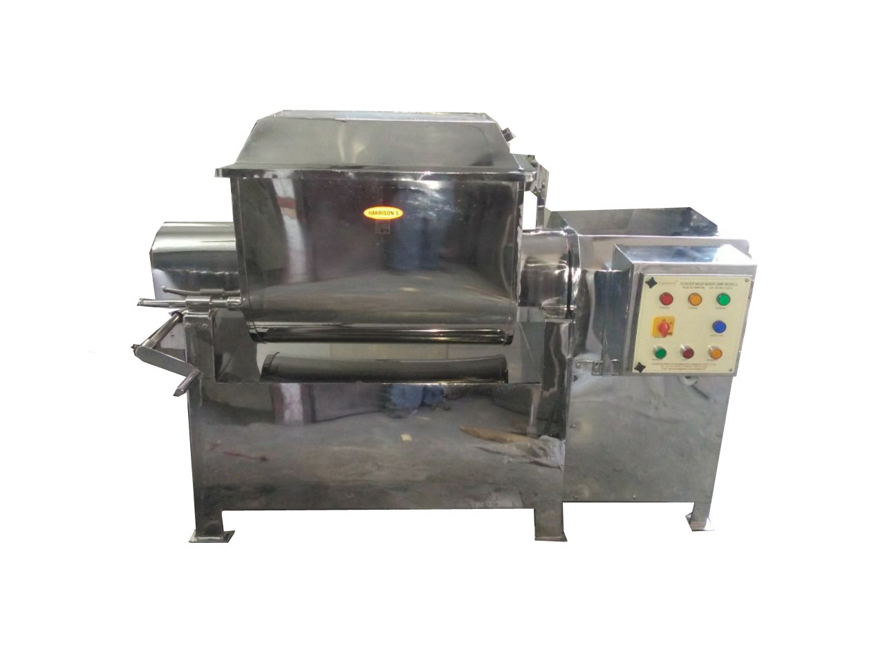 Powder Mass Mixer - Stainless Steel, 10-250 Kg Capacity, Semi-automatic Control | High Functional Values, Dust Proof Cover, Long Service Life, Various Models Available