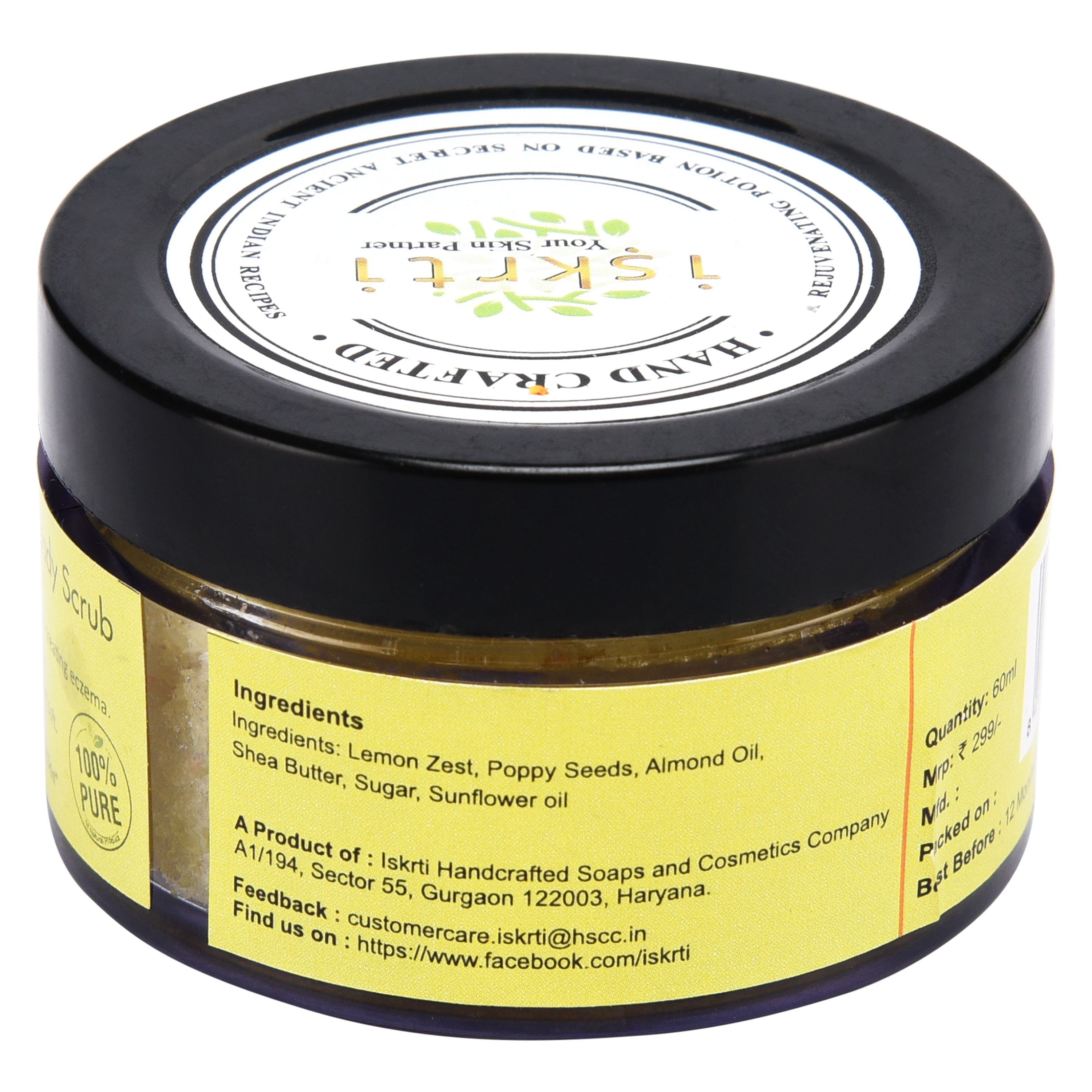Lemon Body Scrub Age Group: 16 To 60