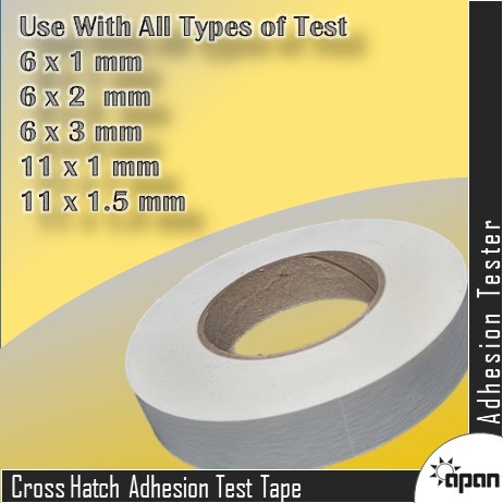 Cross Hatch Adhesion Test Tape - Color: White