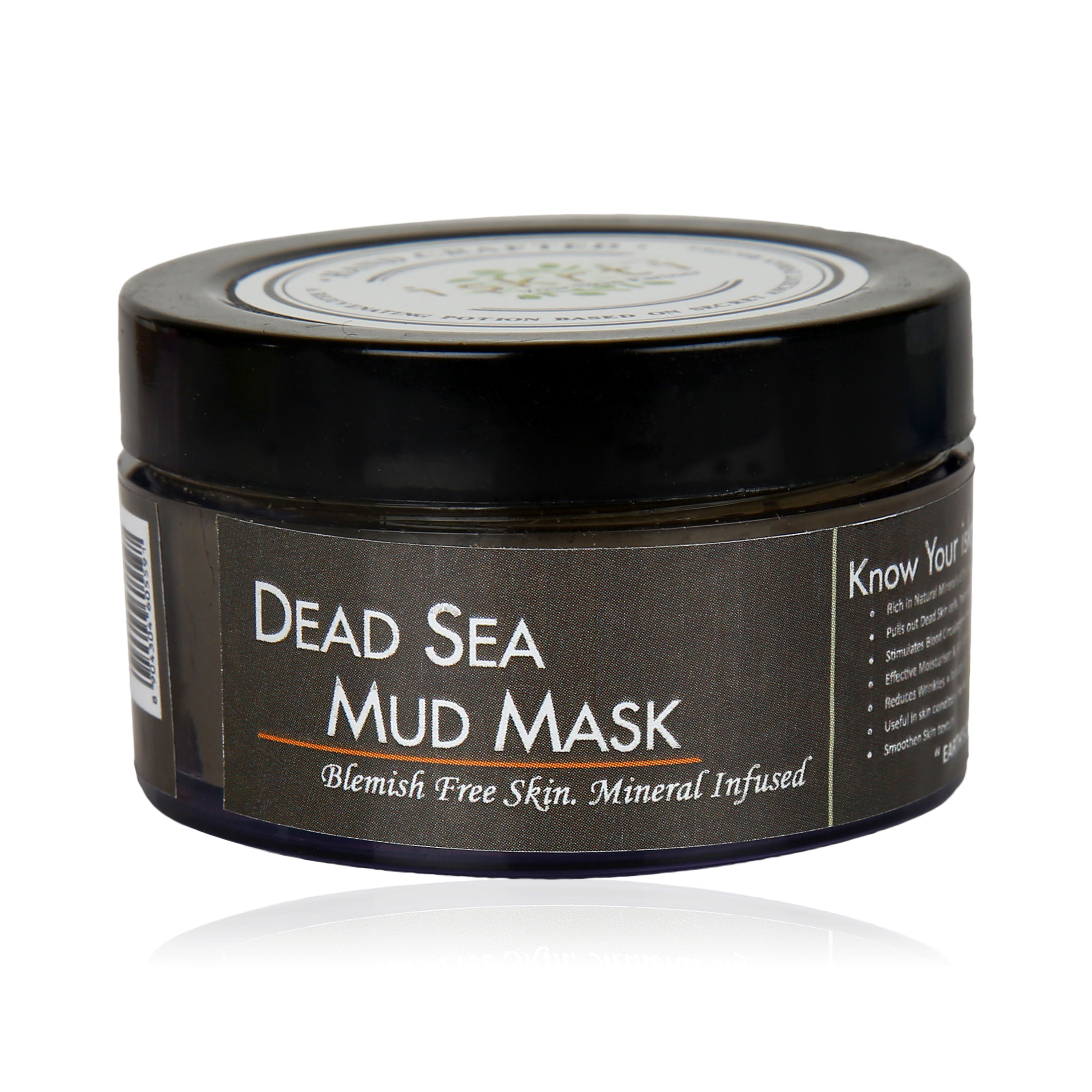 Face Pack - Dead Sea Clay Mud Mask , Herbal Ingredients For Skin Nourishment, Moisturizing Texture, Uv Blocking, Suitable For Dry & Normal Skin