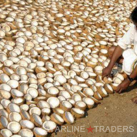 Brown Indian Coconut Copra