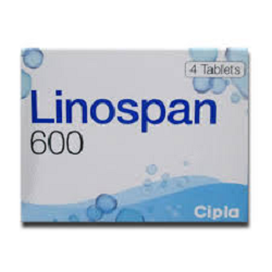 Linospan Tablet - Linezolid 600 Mg, Shelf Life: 3 Years, Dosage Form: Tablets, 4 Tablets per Box