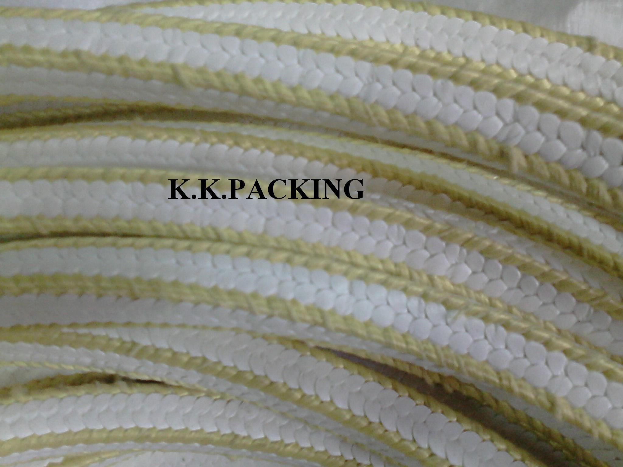 Kevlar And White Ptfe Combination Packing - Size 3mm & Up | Corrosion Protection, Smooth Edges, Seamless Finish, Working Temperature -200 To +300°c