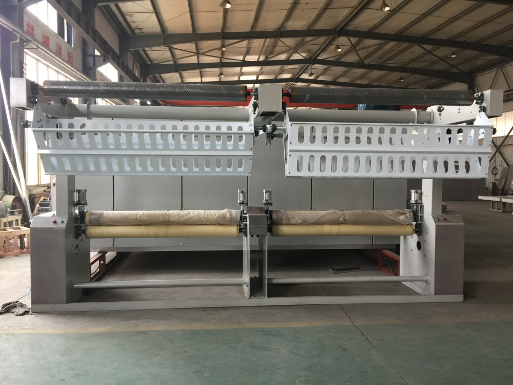 Blue And Grey Knitting Fabric Heat Setting Machine