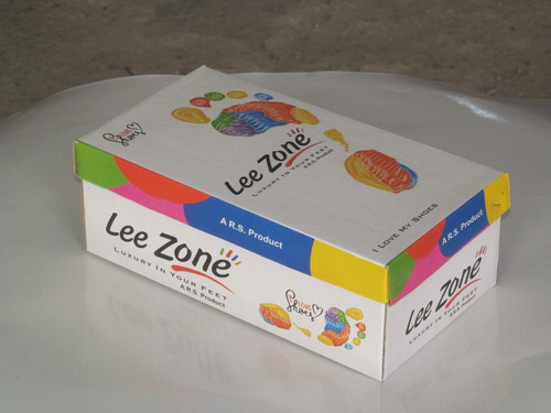 नालीदार फुटवियर बॉक्स