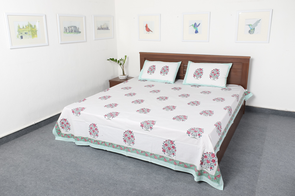 White Double Bedsheets