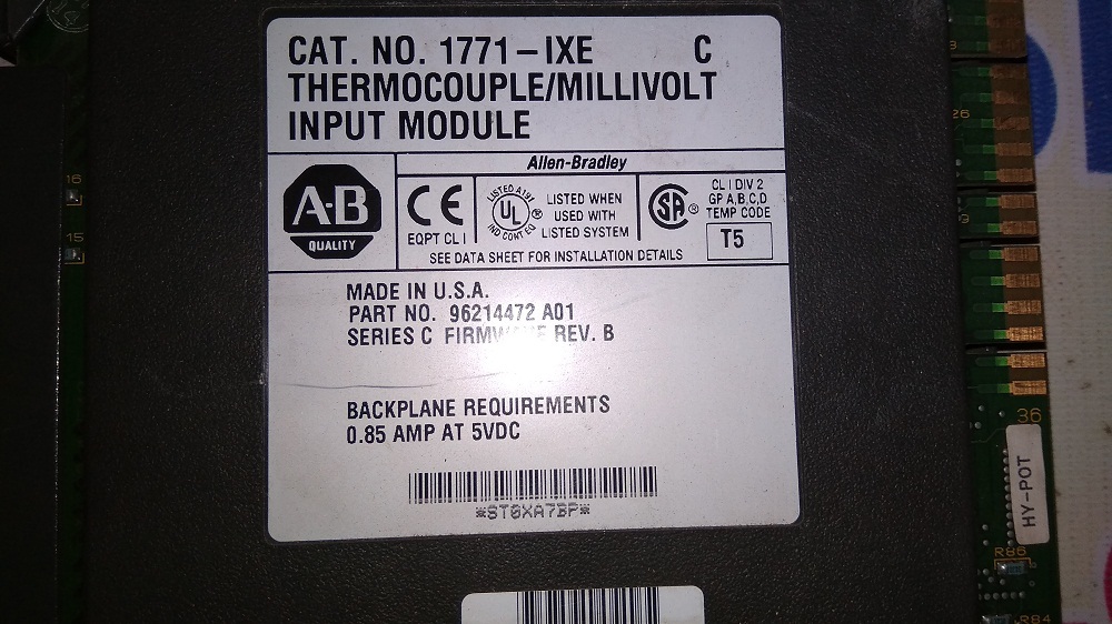 Allen Bradley Input Module