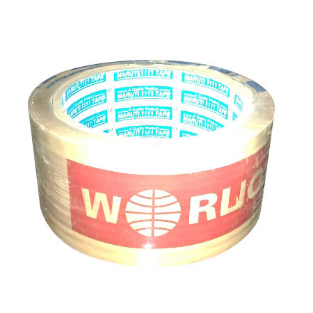 BOPP Plain Transparent Tape - 1.5-2mm Thickness, Single-Sided Adhesive | High-Temperature Resistivity, Easy Installation, Durable Quality