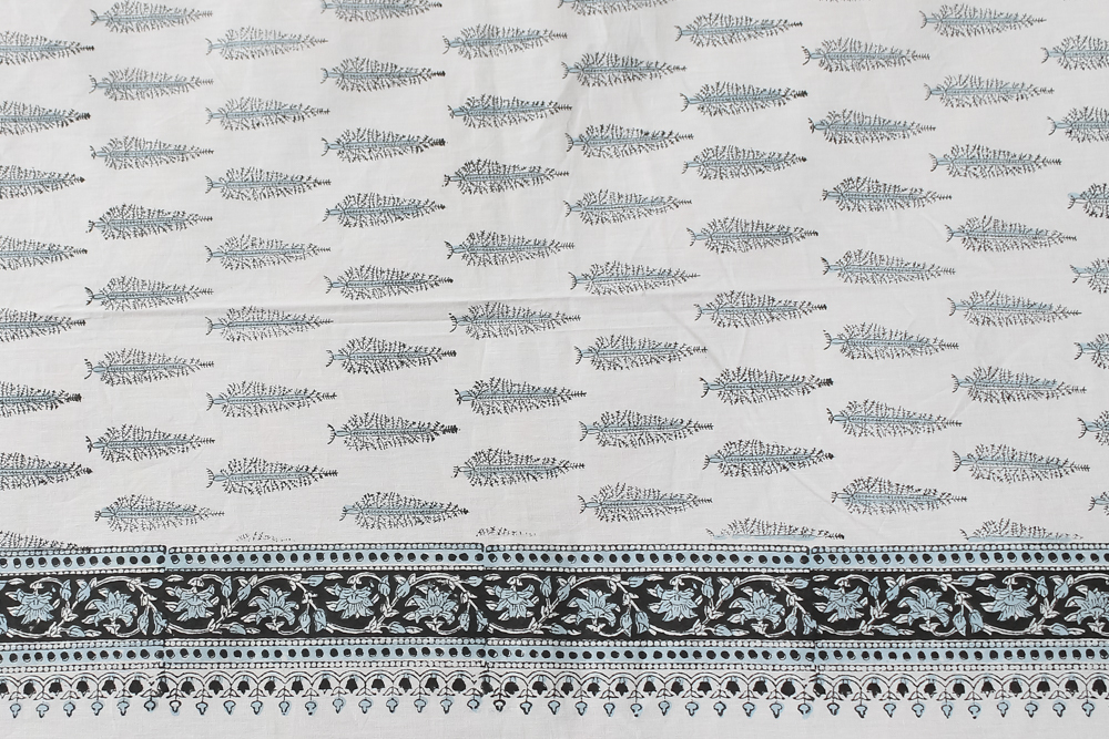 White Pure Cotton Bedsheets