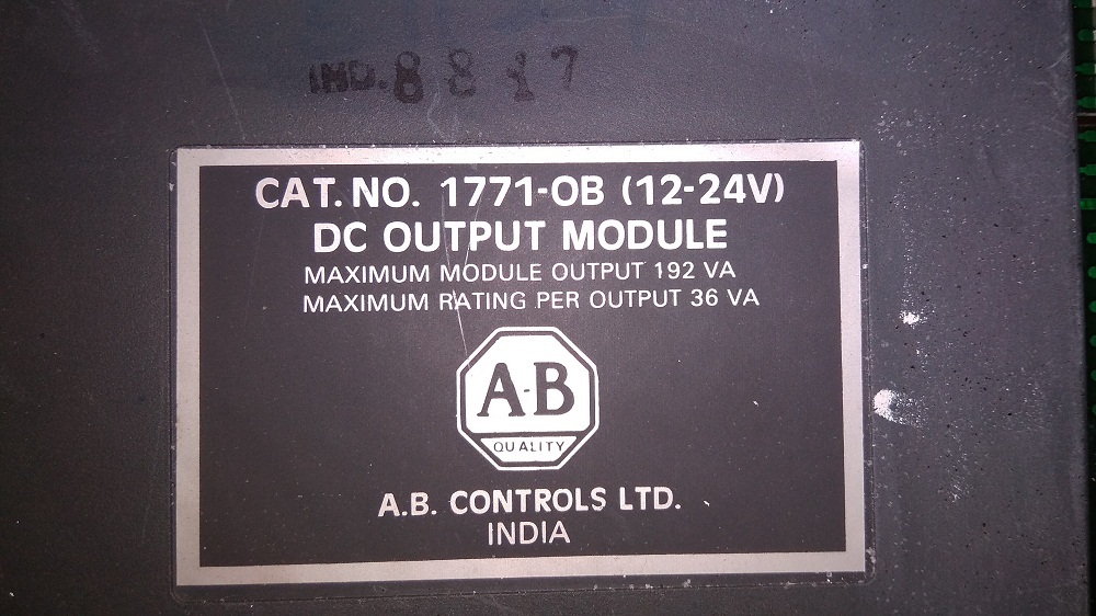 Allen Bradley Dc Output Module