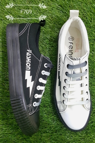 Canvas Shoes - Fabric, Size 39-44 | Cotton Upper, Eva Insole, Cotton Lining, Tpr Outsole, Casual Style