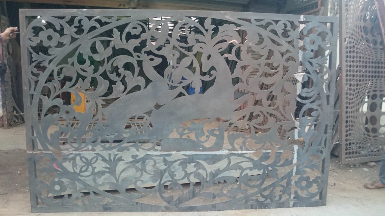 Cnc Cutting Metal Gates