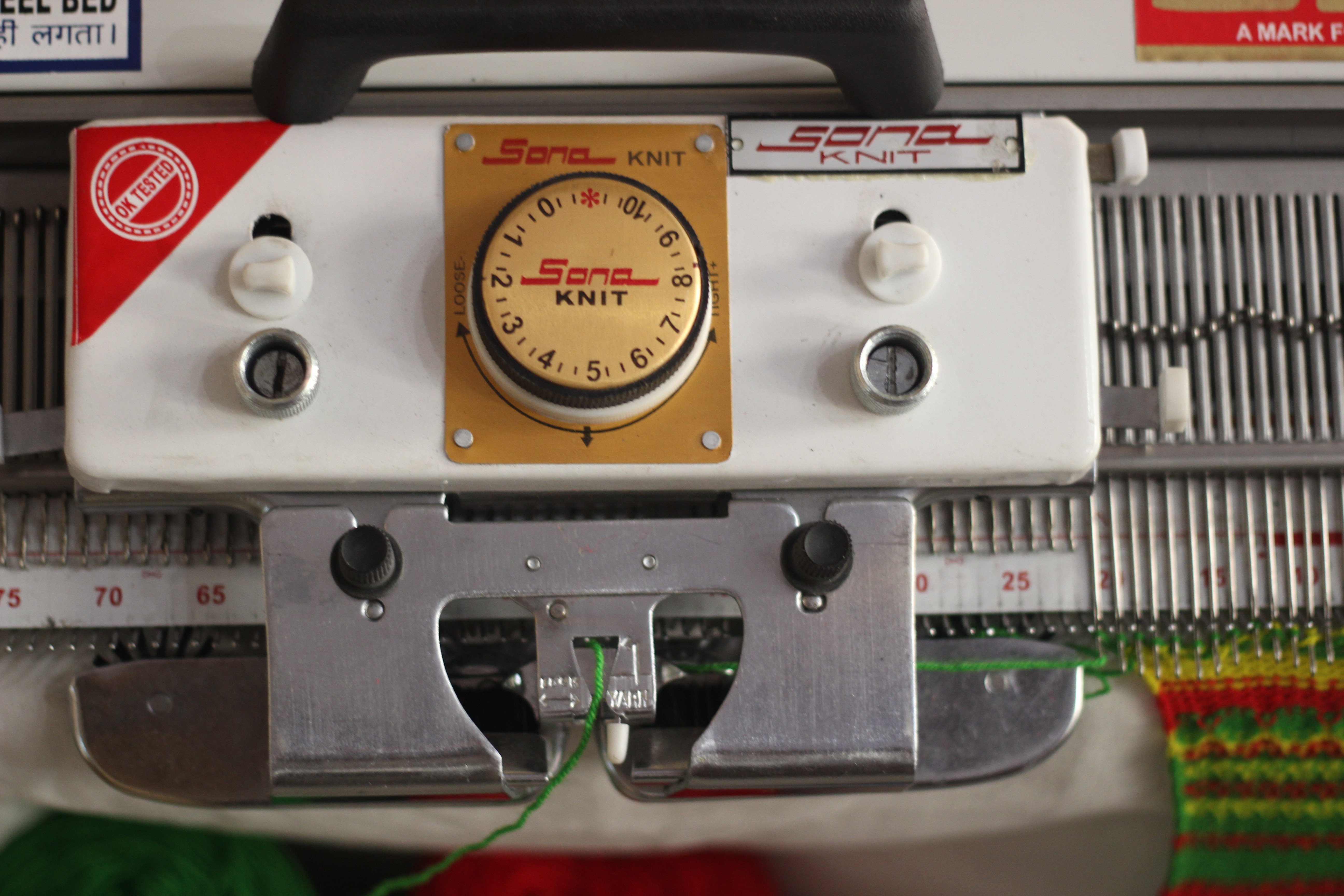 Hand Driven Knitting Machine