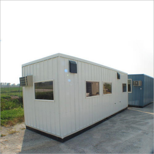 Prefabricated Portable Cabin - Die Steel, 10x15 ft, 8.6 ft Height | Eco-Friendly, Corrosion-Resistant, Ergonomic Design, Easily Assembled