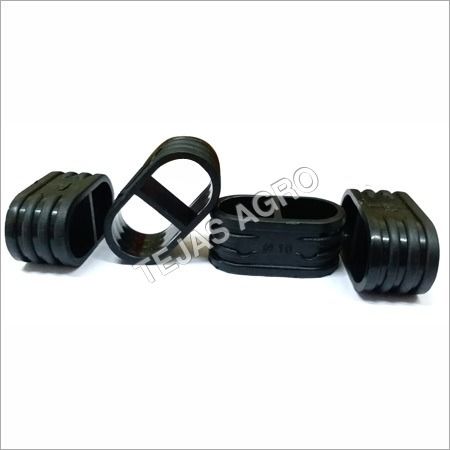 Black Dripper Pipe End Cap 16mm