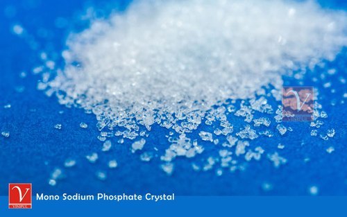 Mono Sodium Phosphate - 99% Purity, White Crystalline Structure | Multi-Purpose Buffering Agent for Food, Pharmaceutical, and Water Treatment Applications