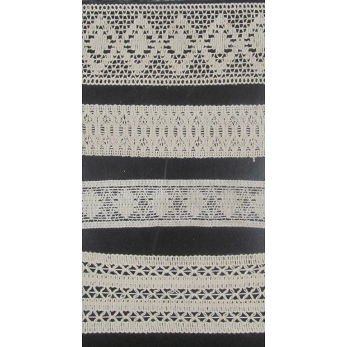Crochete Chet Lace - Cotton, 1.5 Inches Wide X 10 Yards Long, Alluring White With Geometric Pattern | Quality-centric Design, Wear Resistant, Easy To Carry