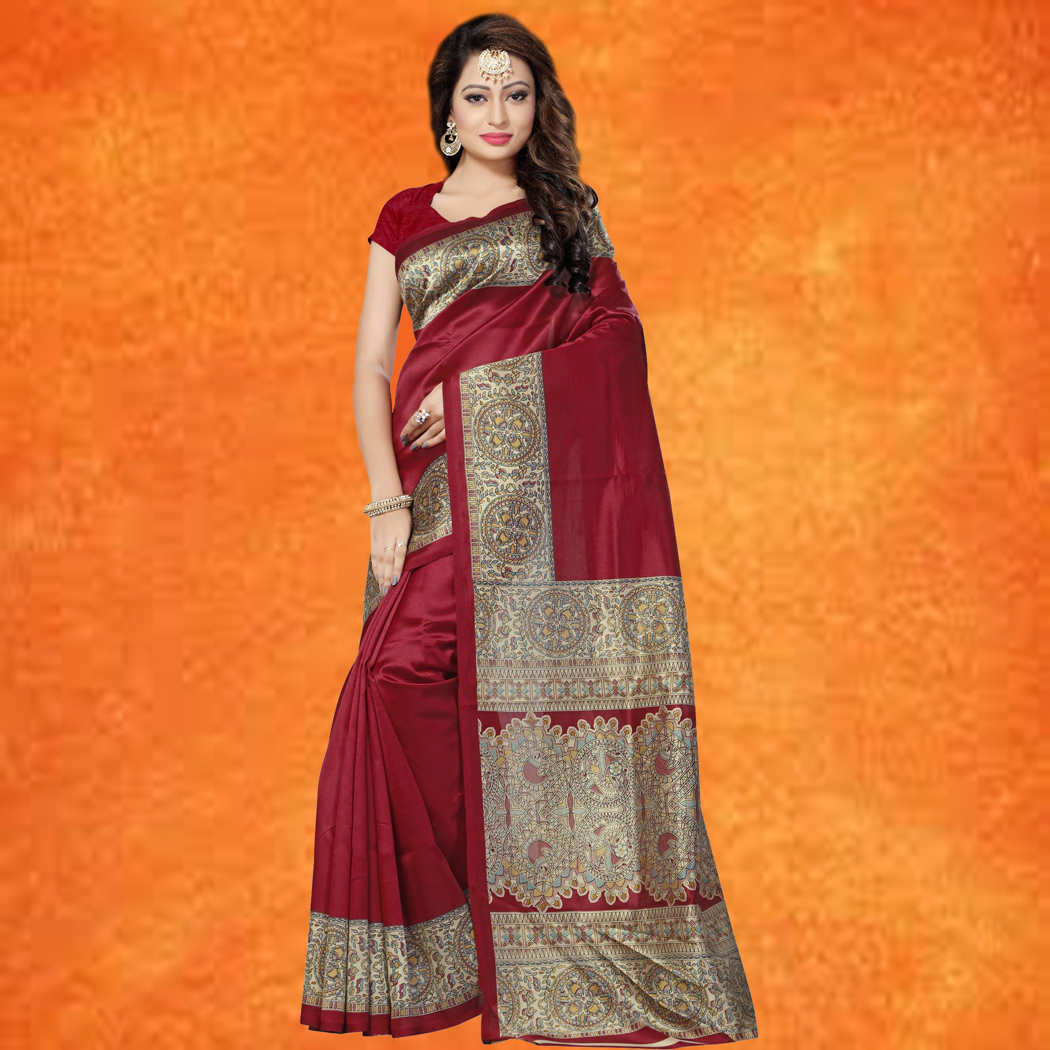 Art Silk Formal Saree