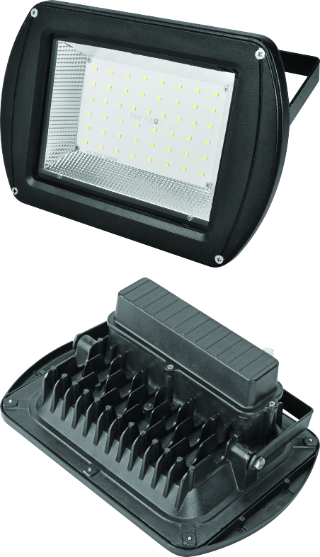 Black Led Floor Light