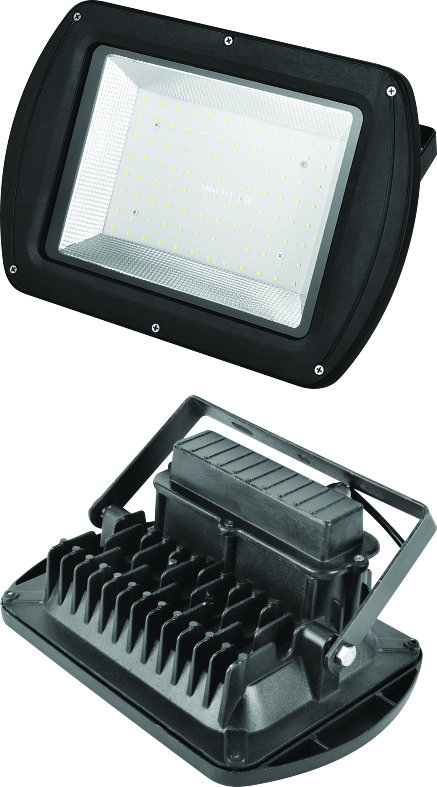 Black Led Floor Light