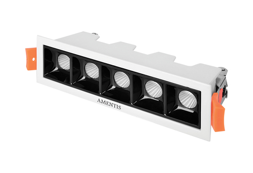 Black And White Linea Spot Light