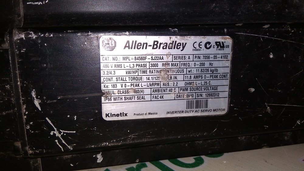 Allen Bradley Servo Motors