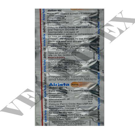 Alrista Forte(pregabalin Epalrestat Tablets) General Medicines