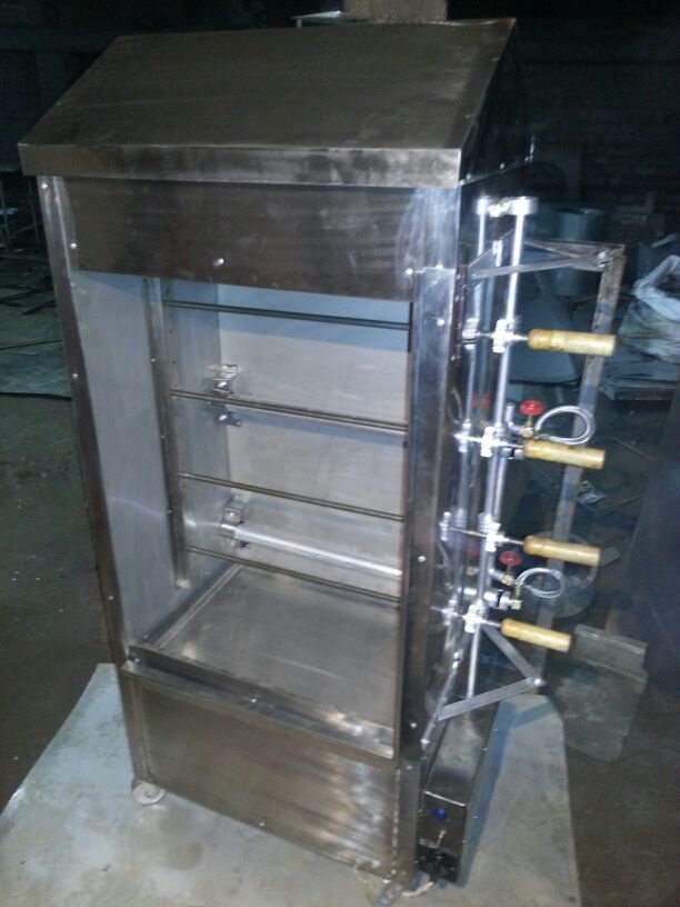 Chicken Grill Machine 3 Rod Installation Type: Free Stand