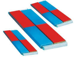 Bar Magnet - Color: Red And Blue