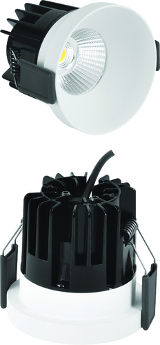 Black And White Libra Rimless Cob Spot Light