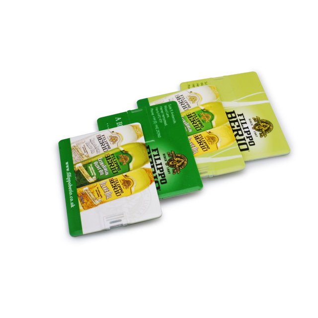 Business Card Usb Flash Drive 8 Gb Usb 2.0 Memory Credit Size: 84*53*2mm