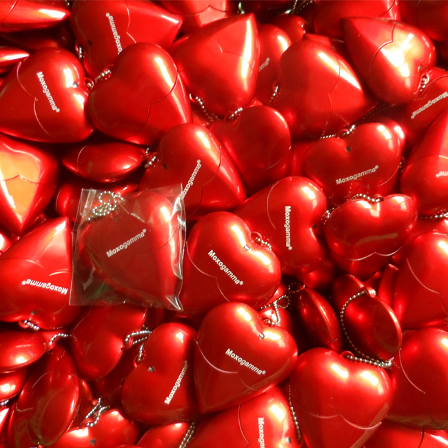 Custom Red Chilli Heart Shape Usb Flash Drive Size: 45 X 40 X 3mm