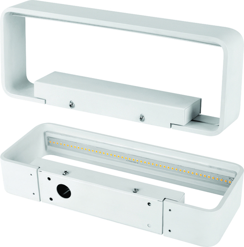 White Blaze Led Wall Light