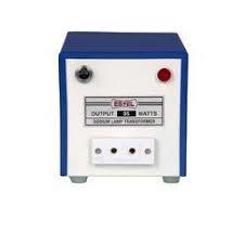 Demonstration Transformer - Stainless Steel, 6 and 12 Volt at 2 Amp | White and Blue Design, Interchangeable Coils