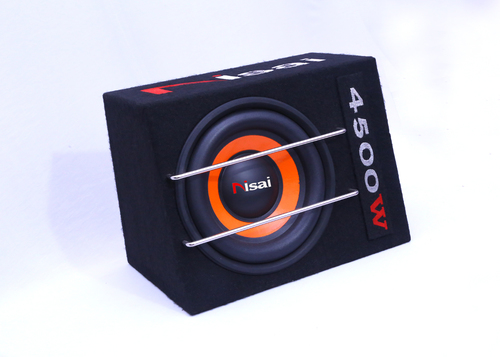 Squre Orange Black Car Bass Tube