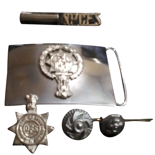 Embroidered Badges - Metallic Alloy, Various Dimensions, Silver Color | Durable, Customizable, Corrosion-Resistant, Attractive Design