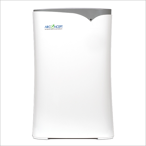 Air Purifier - Abs Material, 328*188*523 Mm Dimensions | 99.9% Efficiency, 45w Power, White Color, Automatic Grade, 1 Year Warranty, <61 Noise Level 