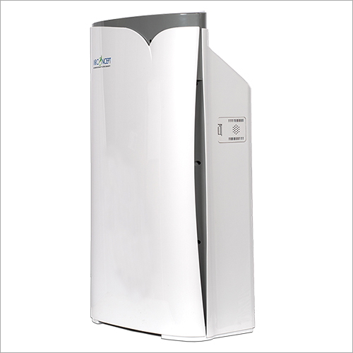 Air Purifier - Abs Material, 328*188*523 Mm Dimensions | 99.9% Efficiency, 45w Power, White Color, Automatic Grade, 1 Year Warranty, <61 Noise Level 