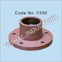 Cast Iron Tractor Hub - 10 Inch Wheel, Brown Color Coated Finish, Model No V330, 10 kg Weight for Semi Trailer and Truck
