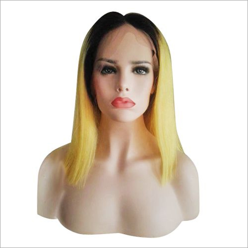 स्ट्रेट ब्लोंड 10A लेस फ्रंट विग की लंबाई: 8-30 इंच (इंच)