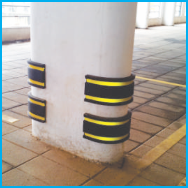 Rubber Round Piller